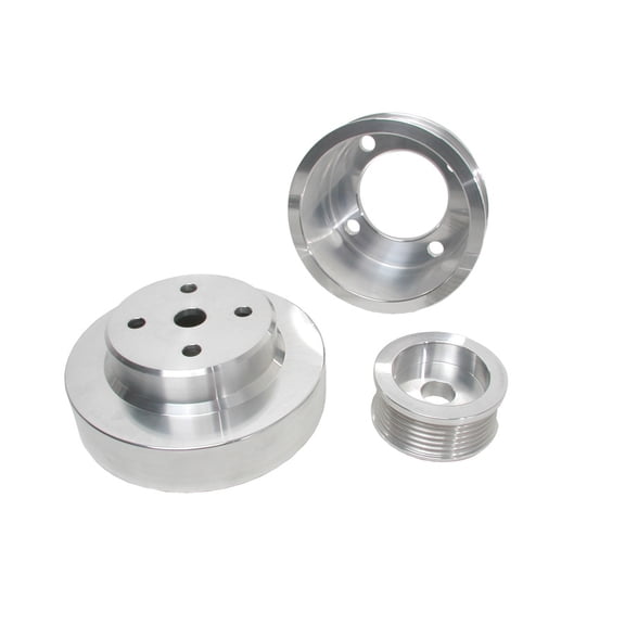 BBK Performance 1553 Power-Plus Series Underdrive Pulley System Fits Mustang Fits select: 1986-1996 FORD F150, 1982-1993 FORD MUSTANG