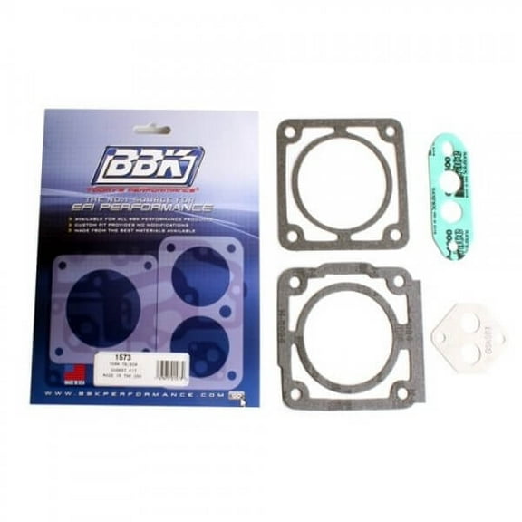 BBK Performance 1573 Throttle Body Gasket Kit 75mm Fits select: 1993-1995 FORD F150, 1986-1993 FORD MUSTANG