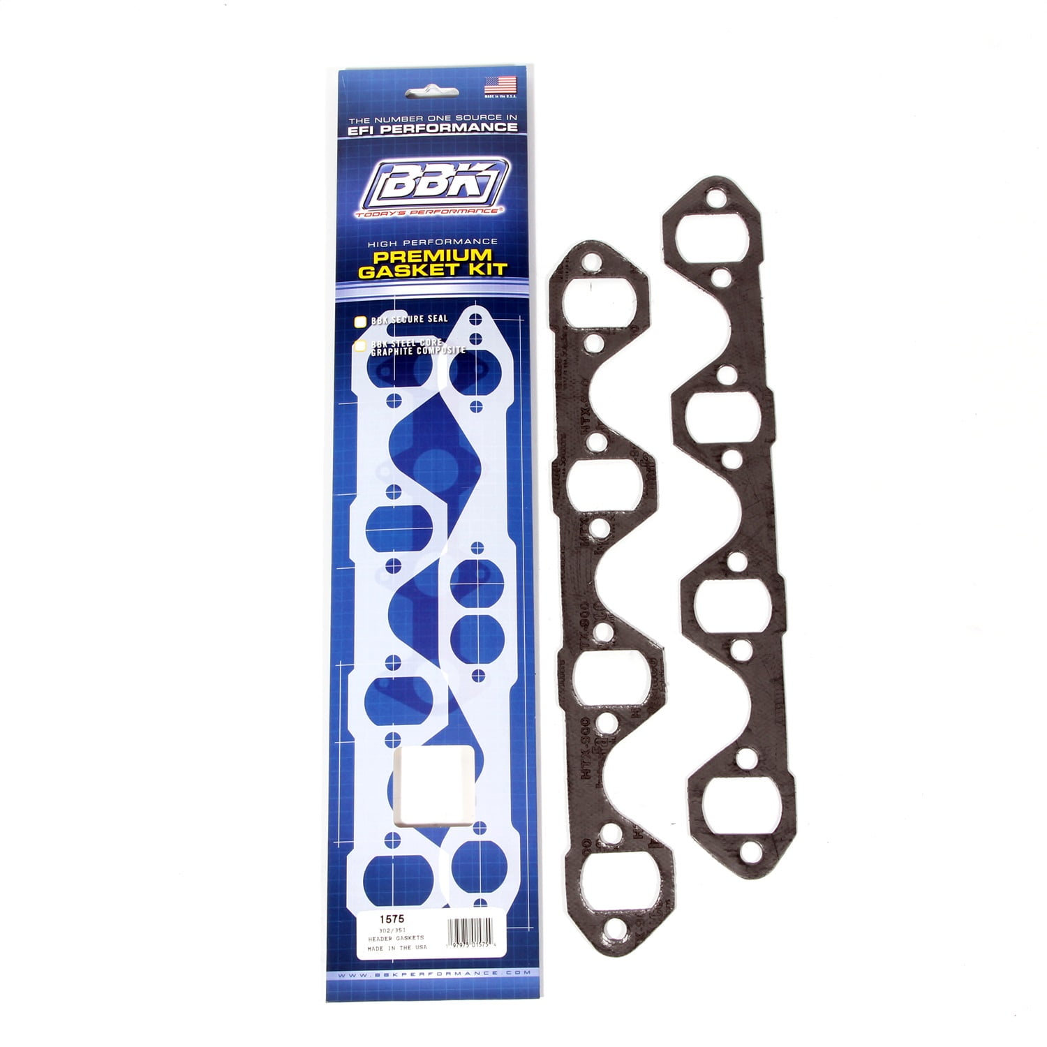 BBK Performance Header Gasket Set SBF 302/351W 1-5/8 BBK Performance Header Gasket Set SBF 302/351W 1-5/8