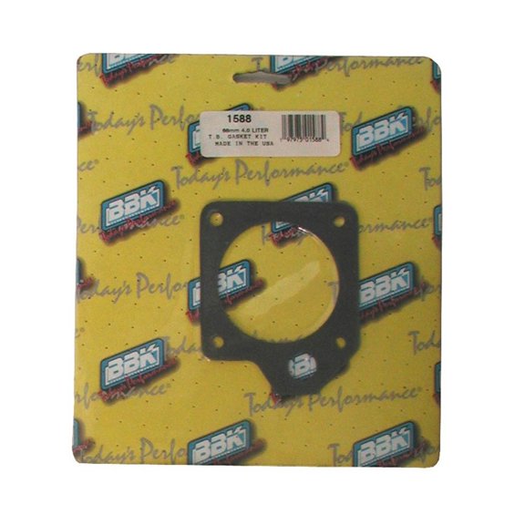 BBK Performance 1588 Throttle Body Gasket Kit 66mm 4.0L Fits select: 2002-2005 FORD EXPLORER, 1990-2005 FORD RANGER