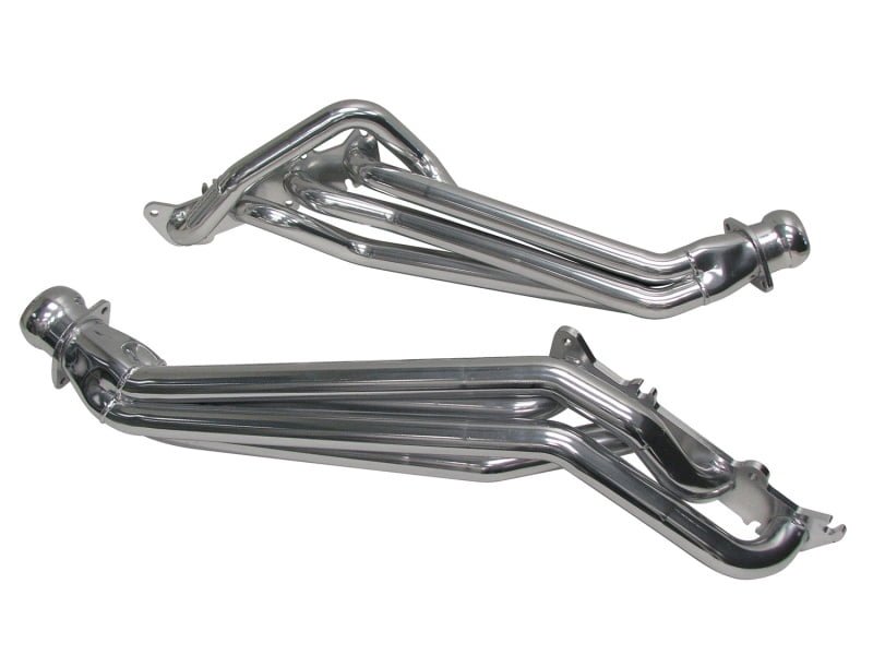 BBK Performance 16330 1-3/4 Long Tube Headers Polished Silver Coated Fits select: 2011-2019 FORD MUSTANG, 2020-2022 FORD MUSTANG GT