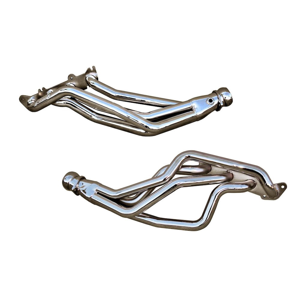 Walamrt Header BBK Performance 16340 1-3/4 Long Tube Headers Coyote Swap Polished ...