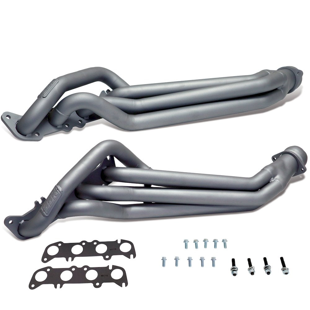 Walamrt Header BBK Performance Coyote Motor Long Tube Headers 1-7/8, Titanium Ceramic ...