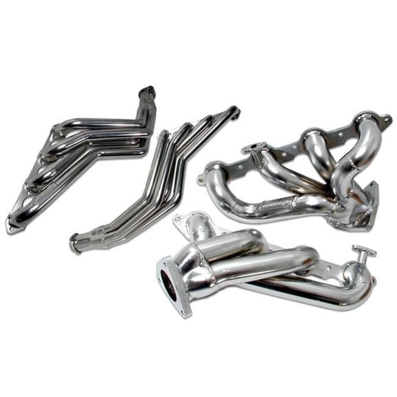 BBK Performance 2010-2012 Chevrolet Camaro Short Exhaust Header - Chrome