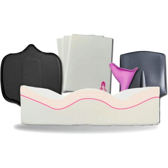 BBL Pillow for Butt Post Surgery, Brazilian Butt Lift Recovery Pillow With Lipo Foams Post Surgery and Ab Board Post Surgery Liposuction 360, Butt Pillow with Lumbar Molder Backboardard