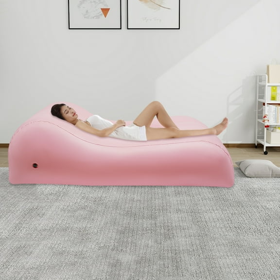 BBL Mattress Bed, BBL Blow Up Mattress, Inflatable Couch For Outdoor Camping, Beach Vacations, Friends' Parties, Temporary Beds