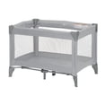 thumbnail image 1 of Babideal Portable Baby Play Yard with Mesh Sides and Padded Mat, Arctic Grey, 1 of 11