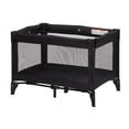thumbnail image 1 of Babideal Portable Baby Play Yard with Mesh Sides and Padded Mat, Licorice Root Black, 1 of 11
