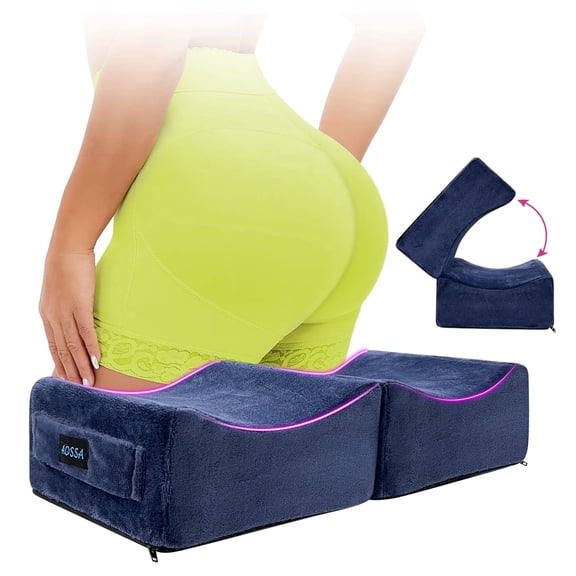 AOSSA BBL Pillow Brazilian Butt Lift Pillow after Surgery Seat Cushion Butt Pillow for Sitting Driving Post Recovery Booty Pillows Chair Buttlift Buttocks Foam