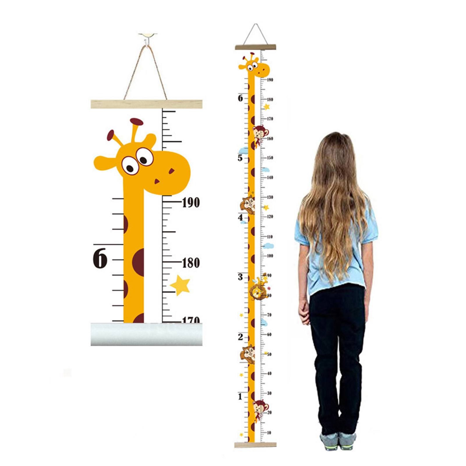BBLCY Growth Chart For Wall Height Chart For Kids Enchanted Forest 