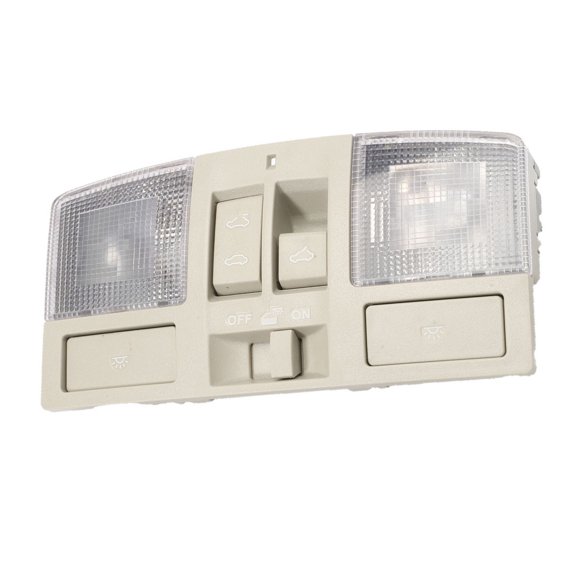 BBM6-69-970B-75 BBM669970B75 Overhead Console Assembly With LED Reading Lights Sunroof Buttons For Sedan Hatchback