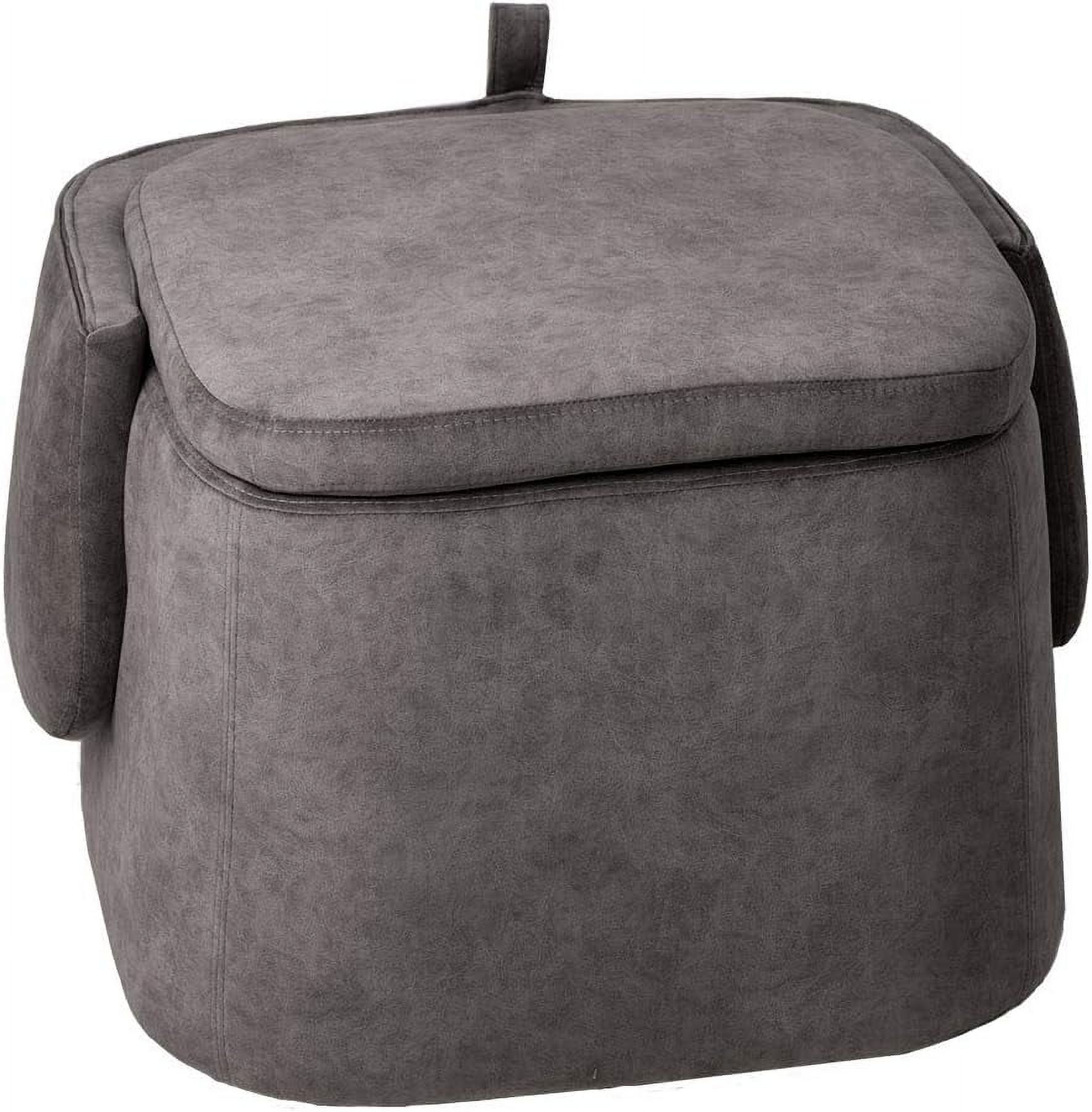 BBNBDMZ Camper Comfort TrayTop Chottoman with STORAGE Space Ottoman RV Chottoman RV RV