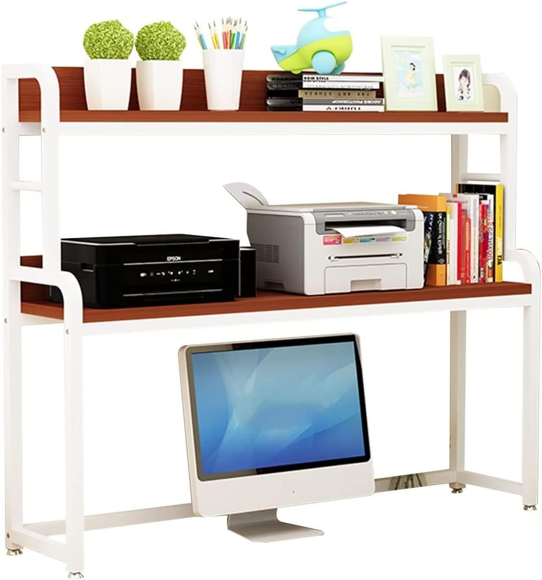 BBNBDMZ Desktop Home Office Modern Desk Organizer Shelf Computer