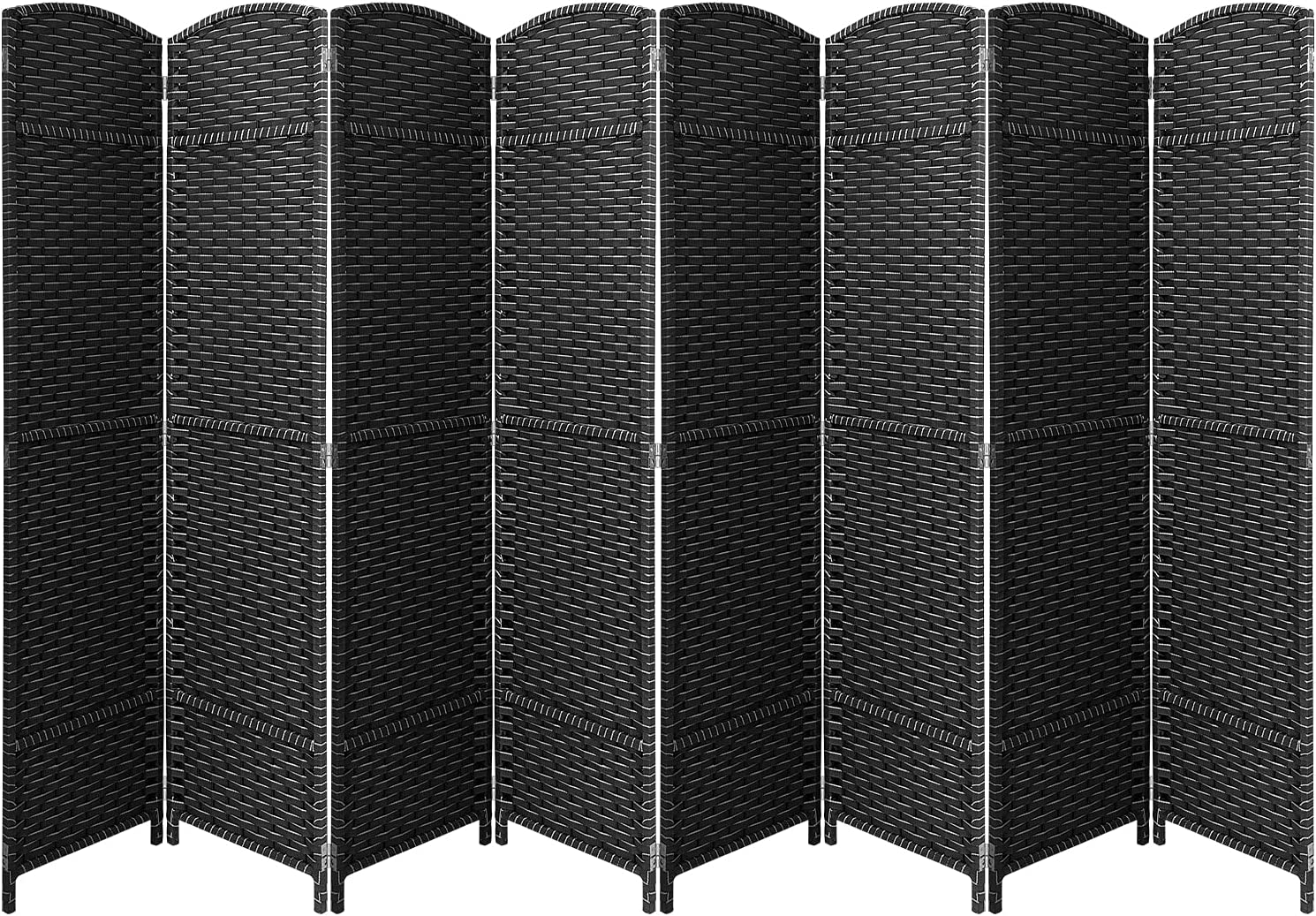 BBNBDMZ Room Divider Privacy Screen 6 ft. Tall Extra Wide Foldable