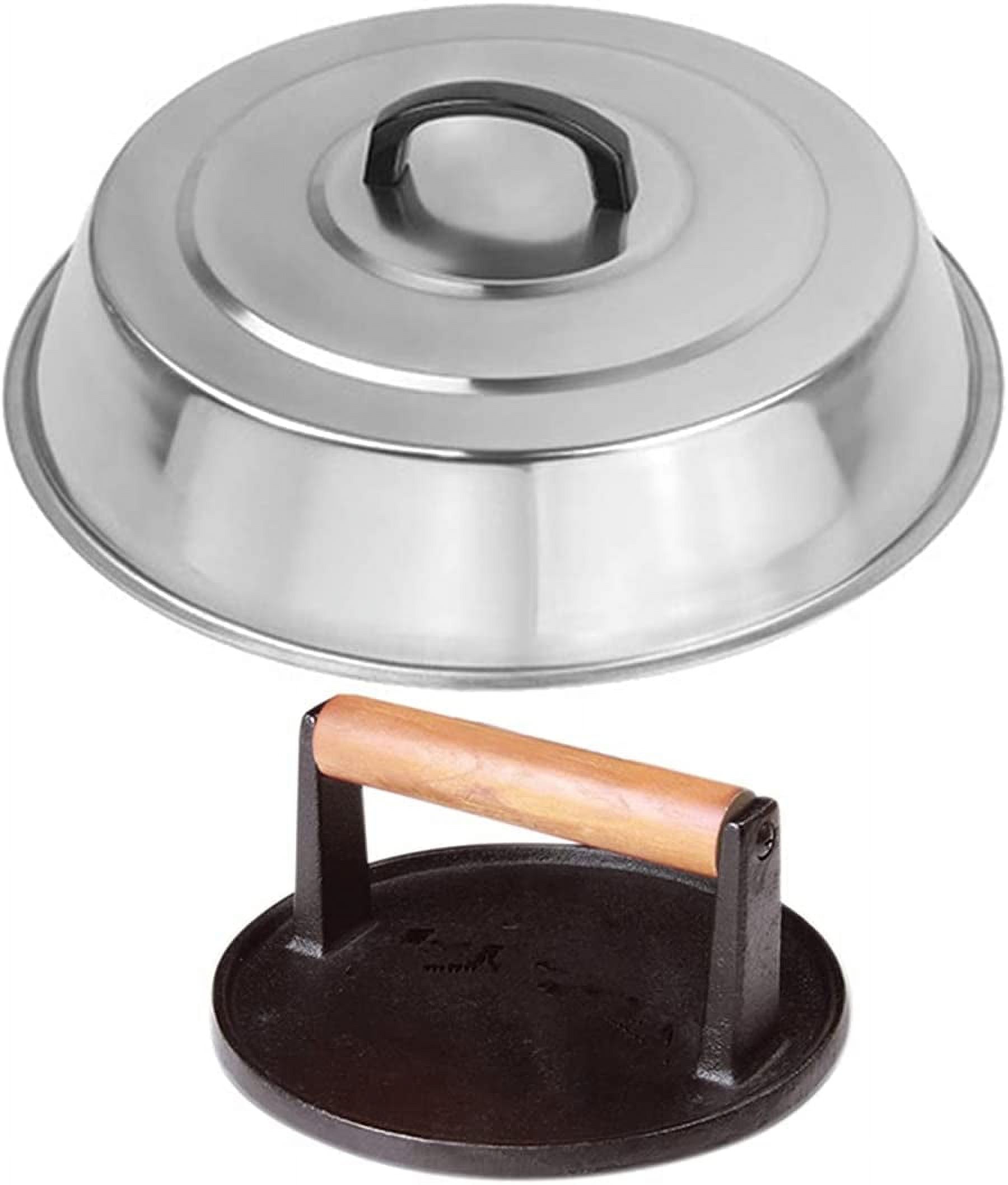 Blackstone 12" Round Basting/Melting/Steaming Cover, Stainless Steel