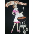 thumbnail image 1 of BBQ Apron Design [Grill Mistress] Embroidered Iron On/Sew patch [5.5 X 8], 1 of 2