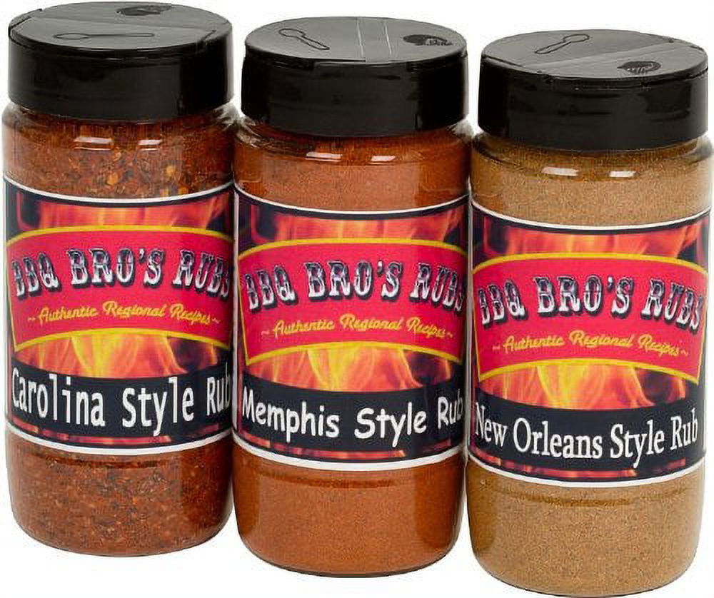 BBQ BROS RUBS (Southern AIF4 Style) Barbecue Spices Seasonings