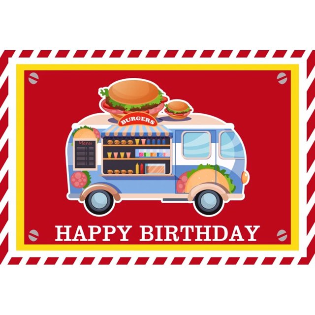 BBQ Baby Shower 1st Birthday Backdrop Food Beer Photography Background