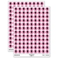 thumbnail image 1 of BBQ Barbecue Grill 200+ Round Stickers - Light Pink - Gloss Finish - 0.50" Size, 1 of 3