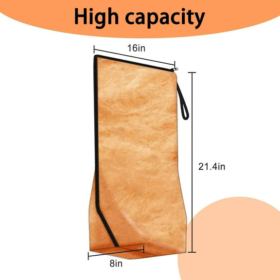 BBQ Blanket, BBQ Resting Blanket, Meat Resting Bag Large Capacity that Ensures Tender and Juicy Meat, Reusable and Easy to Clean, with Zipper Opening, Suitable for Outdoor Grilling, Orange
