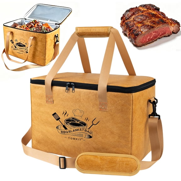 BBQ Blanket for Resting Meat,Reusable BBQ Resting Bag for Meat,Meat Brisket Resting Bag,Meat Blanket for Resting Large Barbecue Resting Blanket
