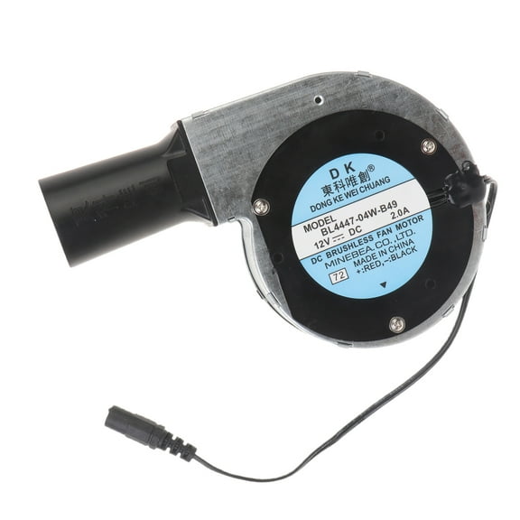 BBQ Blower Charcoal Chimney Starter BBQ Fan Smoker Fan Electric Blower Starter for Charcoal AC DC 12V 2A Power Cord