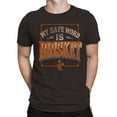 thumbnail image 1 of BBQ Brisket Fun Men's T-shirt, 1 of 3