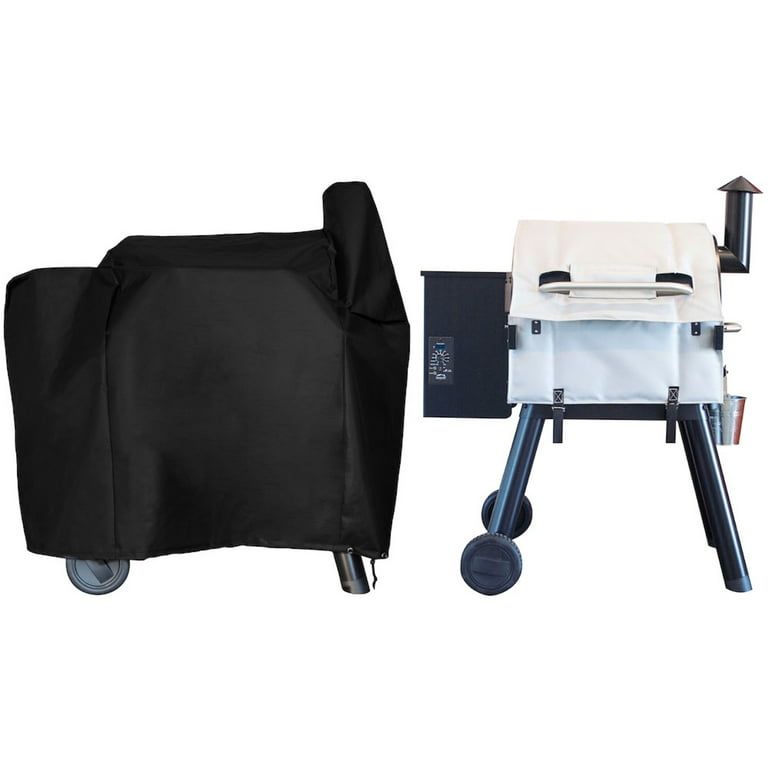 BBQ Butler Grill Insulation Blanket and Pellet Grill Cover Bundle