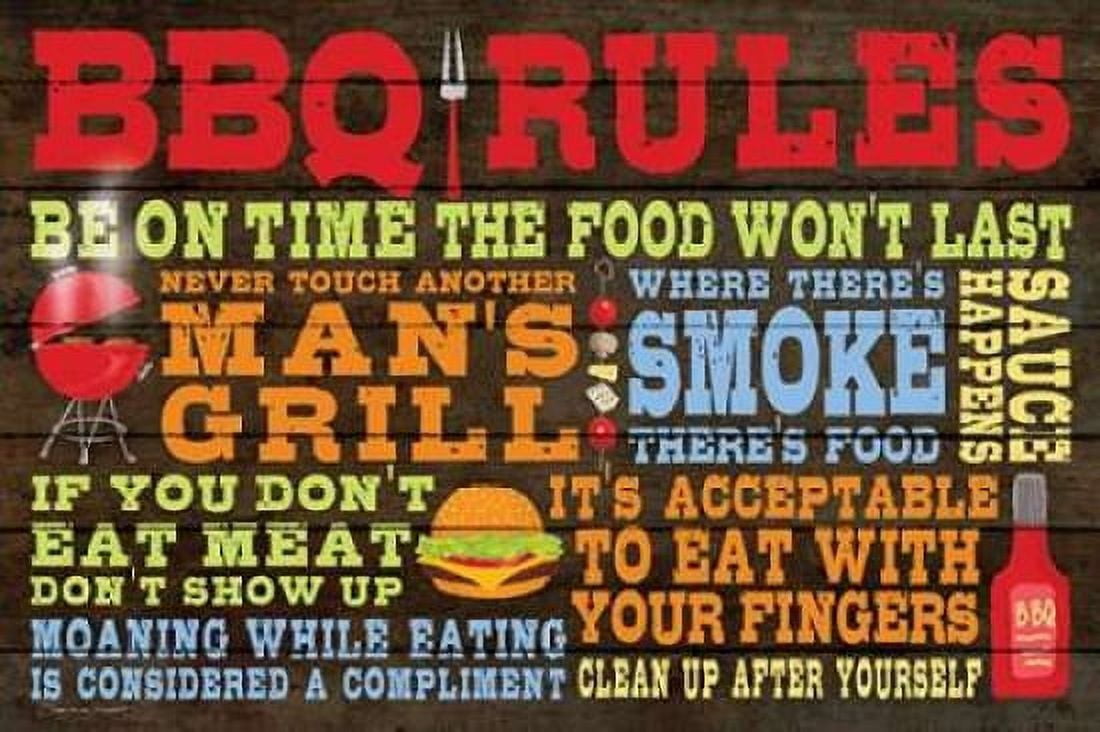BBQ Canvas Art - Stephanie Marrott (24 x 36)