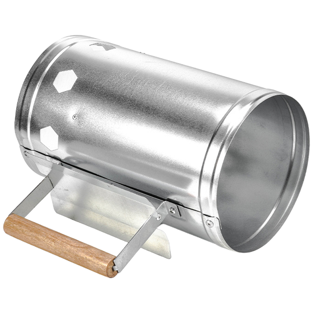 BBQ Charcoal Fire Bucket Chimney Starter Newspapers Pizza Ovens Grill