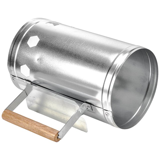 BBQ Charcoal Fire Bucket Chimney Starter Newspapers Pizza Ovens Grill