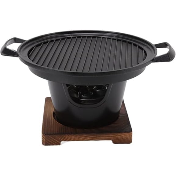 BBQ Charcoal Grill, Nonstick Smokeless Tabletop Grill Portable Korean Barbecue Grill Portable Camping Grill Stove for Indoor Outdoor Picnic BBQ Party$$Sport & Recreation Other