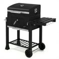 thumbnail image 1 of BBQ Charcoal Grill Outdoor Barbecue Pit Smoker with Double Grill,Liftable Charcoal Tray, 1 of 9