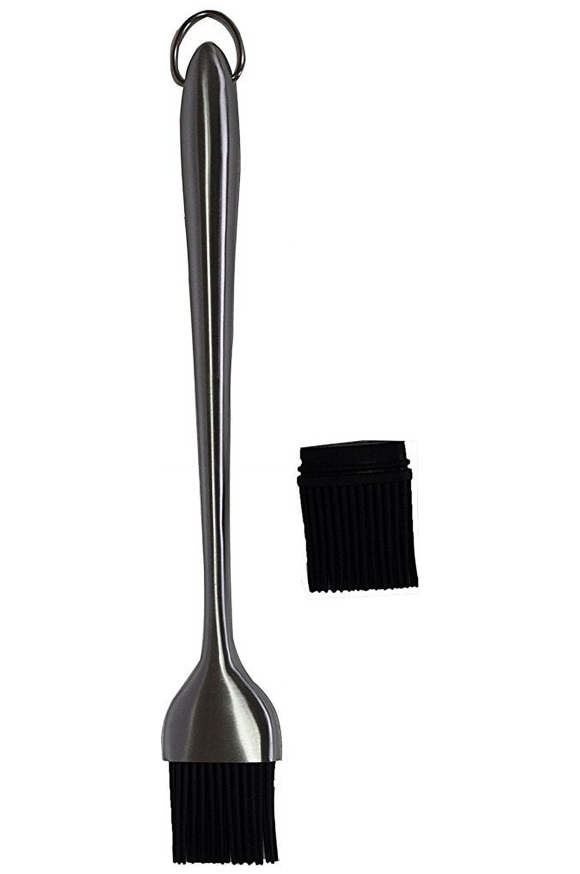 BBQ Coverpro Silicone Basting Brush with 12 Inch Stainless Steel Handle
