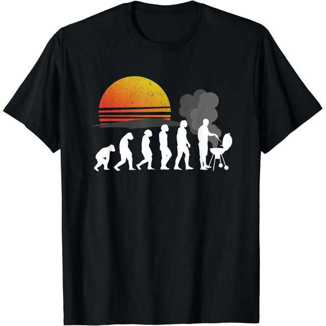 BBQ Evolution TShirt Barbecue Grilling Funny Gift Shirt TShirt