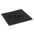 BBQ Floor Mat Double Fireproof Mat BBQ Mat Floor Protector Black