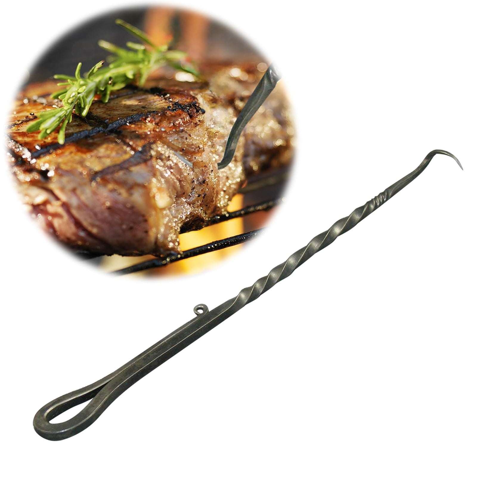 BBQ Food Turner Meat Weighing compatible with Machine Ice Spoon Korean