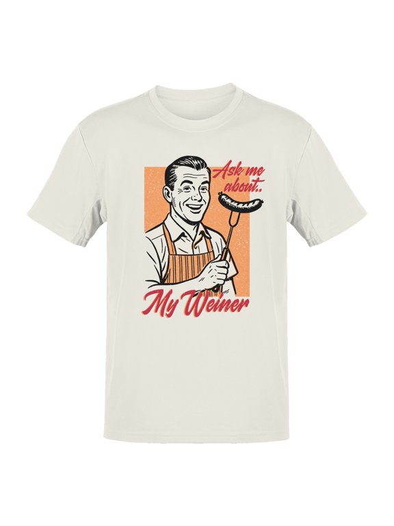 BBQ Fun Grill Apron Men's T-shirt