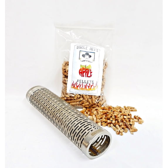 BBQ GRILL SMOKE TUBE KIT With 1LB Pellets