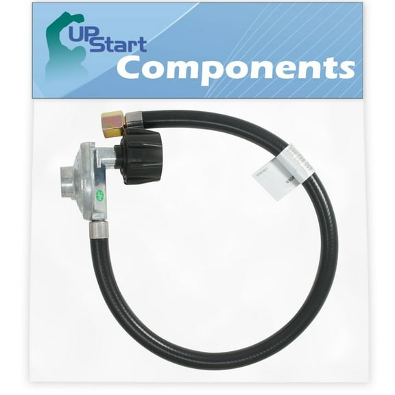 BBQ Gas Grill Propane Regulator Hose Replacement Parts for Weber 3290699 - Compatible Barbeque 21 Inch QCC1 Regulator and Hose Kit