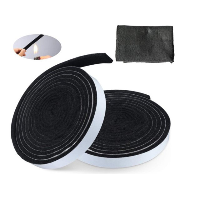 High Temp BBQ Gasket Smoker Grill Sealant Tape, Self Stick, Fire