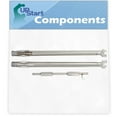 thumbnail image 1 of BBQ Grill Burner Tube Set Replacement Parts for Weber 46113101 (2014)(LP) Spirit E-210 w/Gbs/Griddle - Compatible Barbeque Stainless Steel Burner Tube Kit, 1 of 4