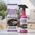 thumbnail image 1 of BBQ Grill Cleaner Spray, 12OZ Degreaser for All Grills, No-Rinse , Removes Burnt-On Grease, Food Residue & Carbon, Safe for Charcoal, Gas, Electric Grills & Smokers, Non-Toxic BBQ Cleaning Spray, 1 of 6