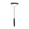 thumbnail image 1 of BBQ Grill Cleaning Brush Outdoor Stainless Steel Scraper Wire Cleaner for Charcoal Gas Grills Smokers Grates Long Handle Kitchen Cooking Tools E, 1 of 7