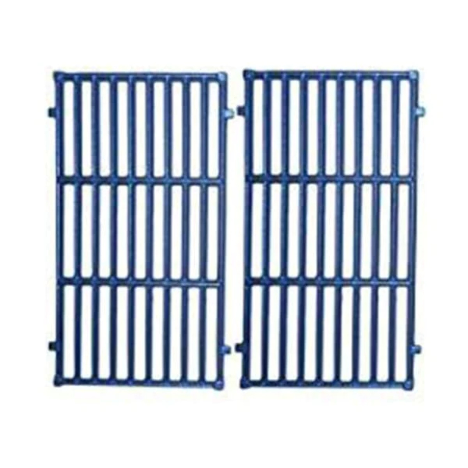 BBQ Grill Compatible With Weber Grills 2 Piece Matte Cast Iron Cooking Grates 17 7/16 x 20 1/2 BCP63832 - image 1 of 1