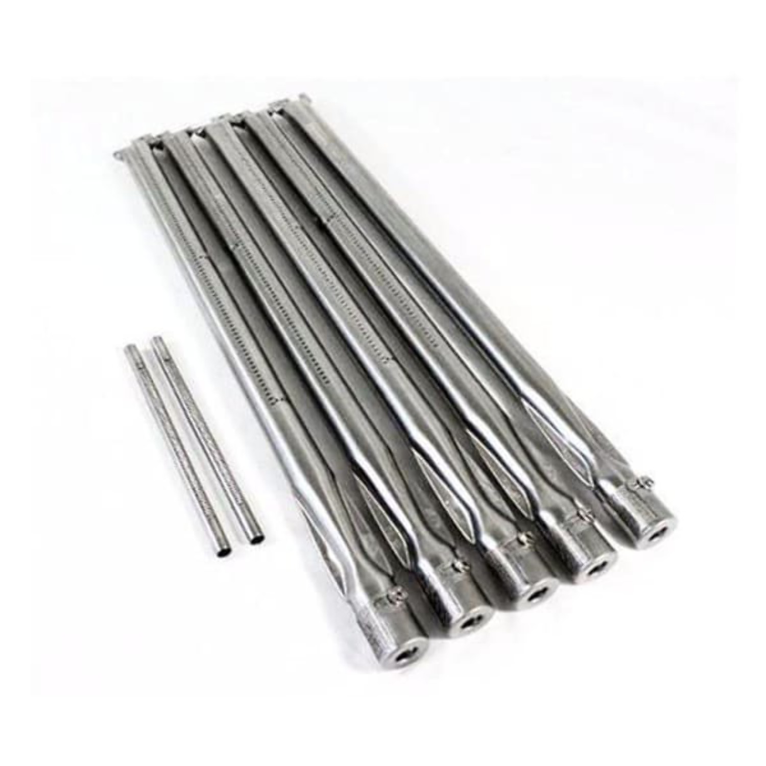 BBQ Grill Compatible With Weber Grills 5-Pack SS Burner  Smoker Set (Plus 2 Crossover Burner Tubes) BCP85661 - image 1 of 4