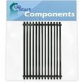 thumbnail image 1 of BBQ Grill Cooking Grates Replacement Parts for Weber 46510001 - Compatible Barbeque Porcelain Coated Steel Grid 17 3/4", 1 of 4