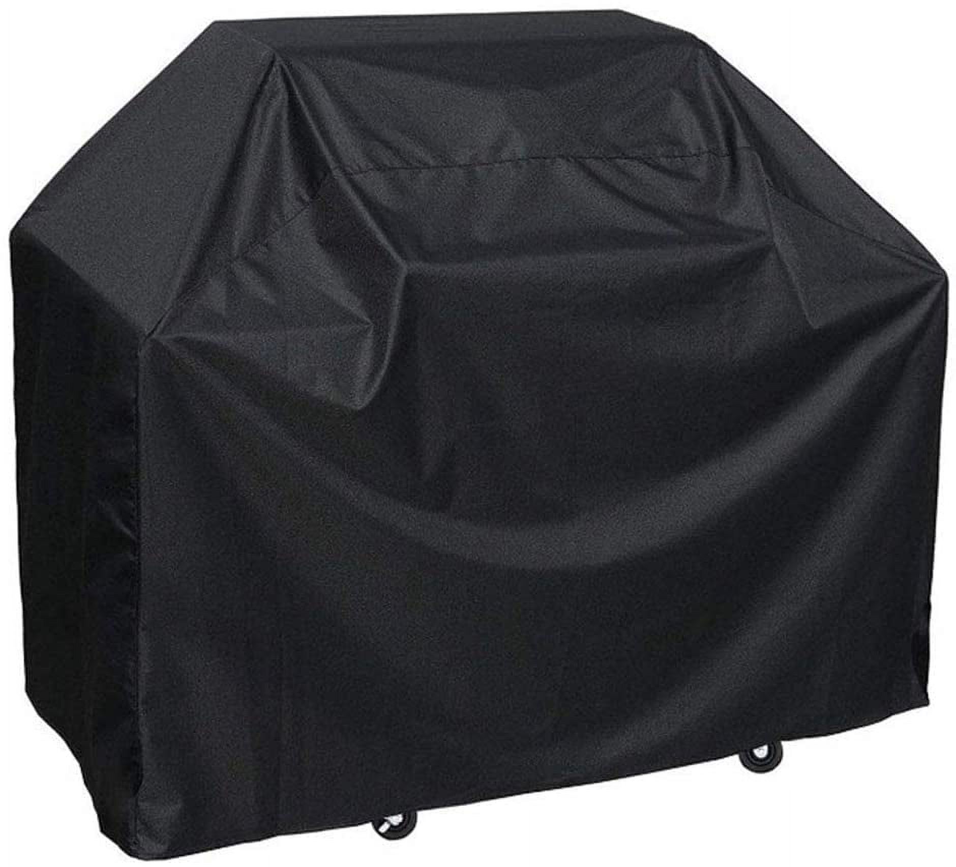 BBQ Grill Cover, 58-inch Waterproof Heavy-Duty Premium BBQ Grill Cover Gas Barbeque Grill Cover -Large((L:58" W: 24" H:46") Black - image 1 of 8
