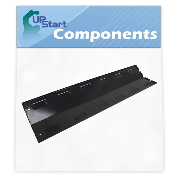 BBQ Grill Heat Shield Plate Tent Replacement Parts for Charbroil 463720114 - Compatible Barbeque Porcelain Steel Flame Tamer, Guard, Deflector, Flavorizer Bar, Bar, Burner Cover 23 13/16"