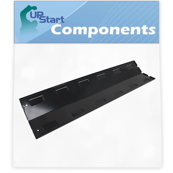 BBQ Grill Heat Shield Plate Tent Replacement Parts for Charbroil 4663730807 - Compatible Barbeque Porcelain Steel Flame Tamer, Guard, Deflector, Flavorizer Bar, Vaporizer Bar, Burner Cover 23 13/16"